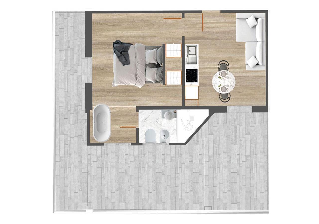Miami Suite Hotel 벨레지아아지마리나 외부 사진